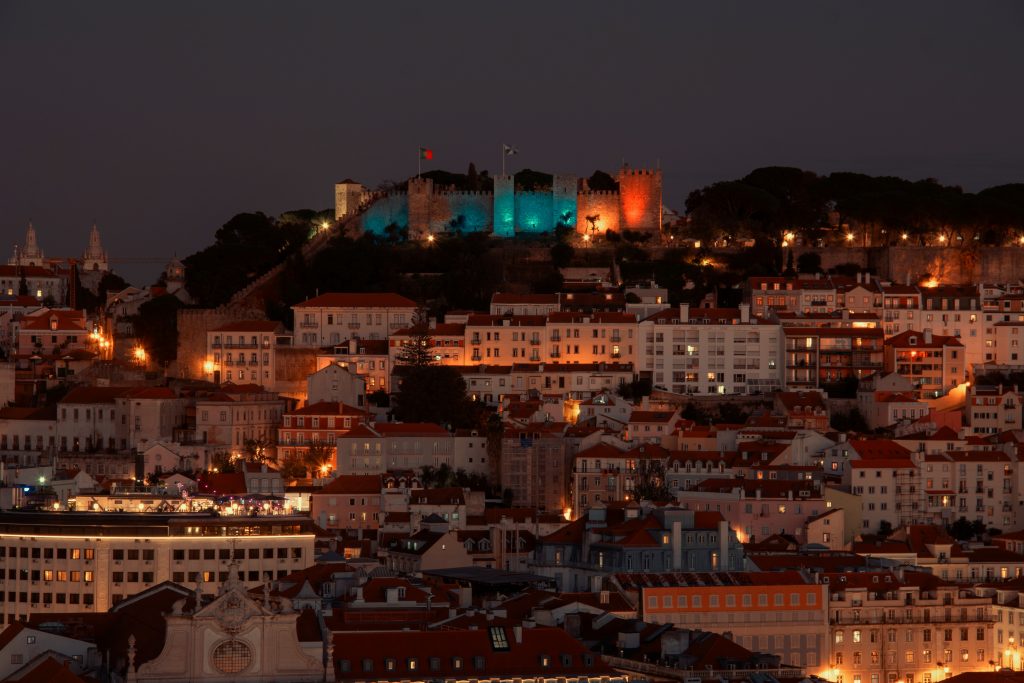 Lisbon at night