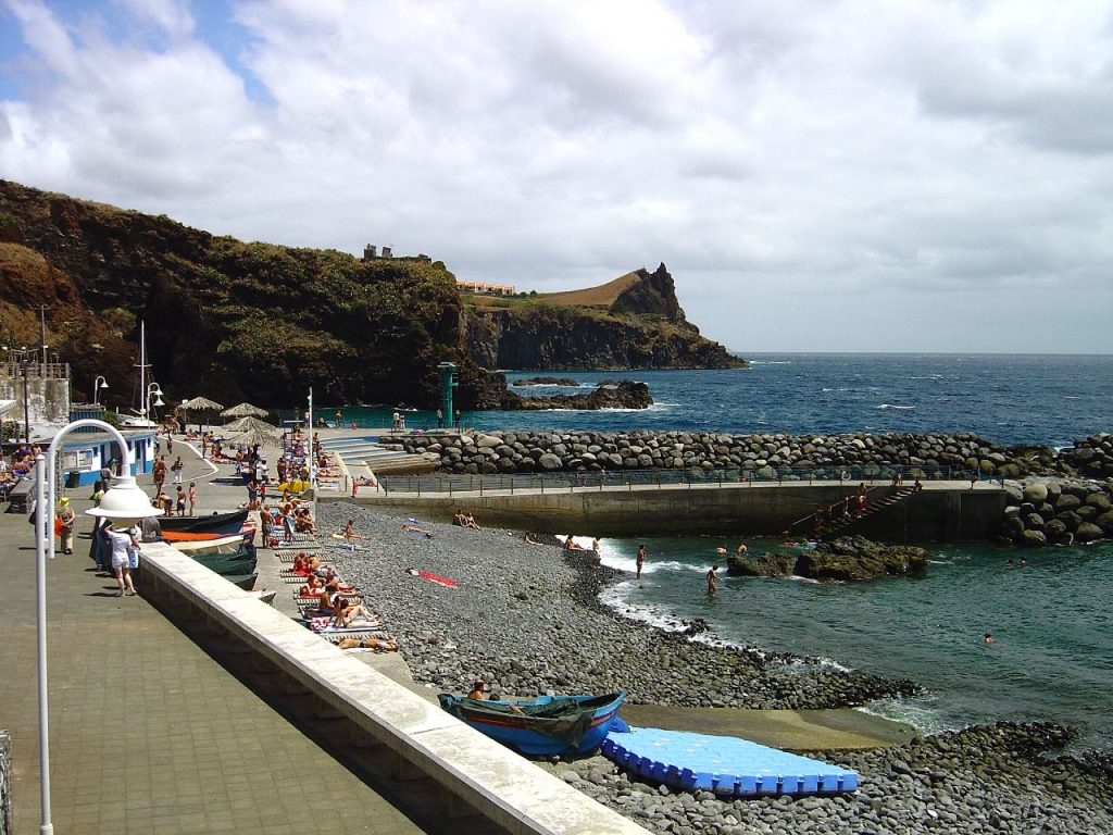 Praia dos Reis Magos (in Santa Cruz) Island of Madeira - Portugal 