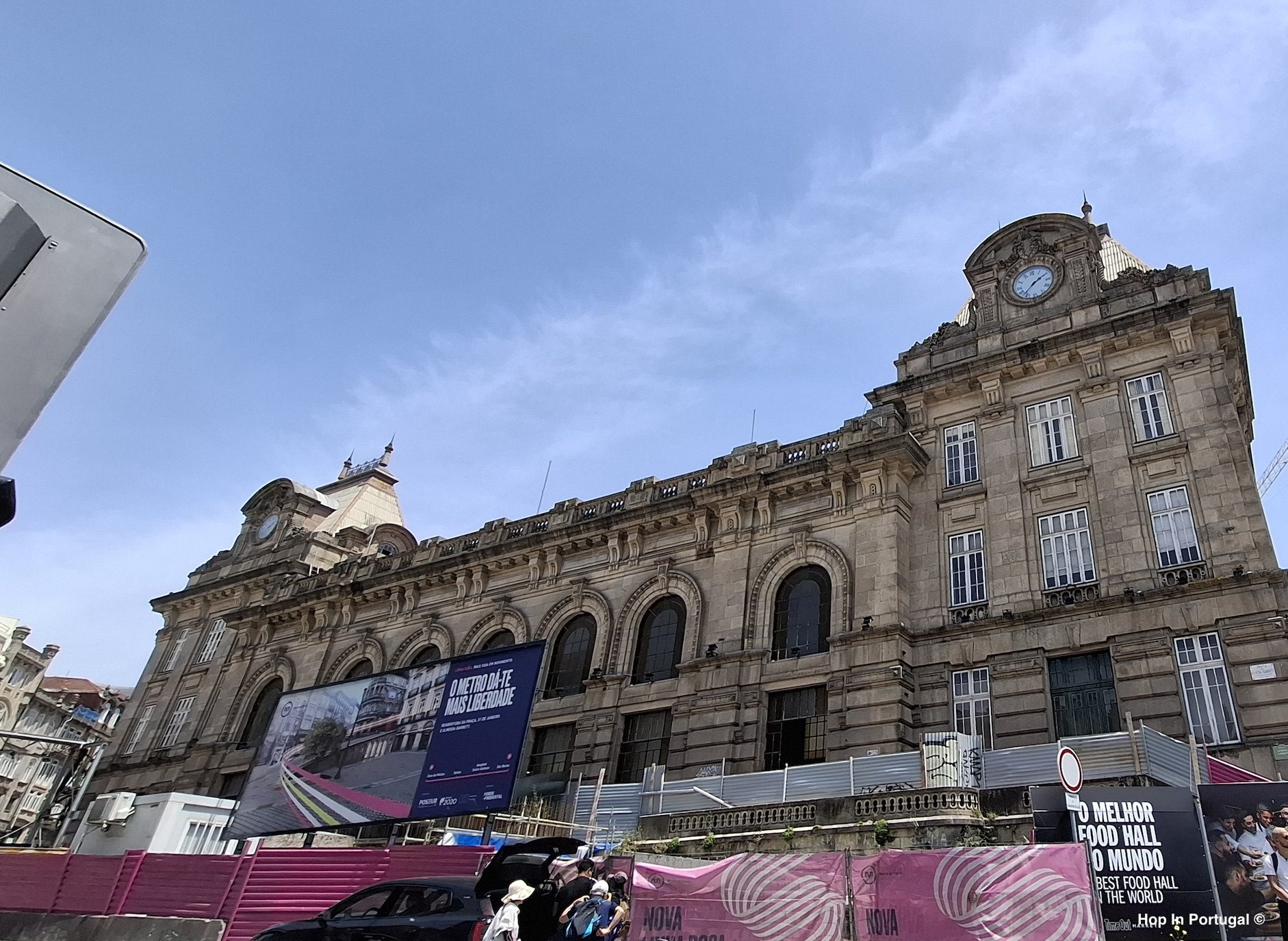 São Bento Station Exterior on Porto