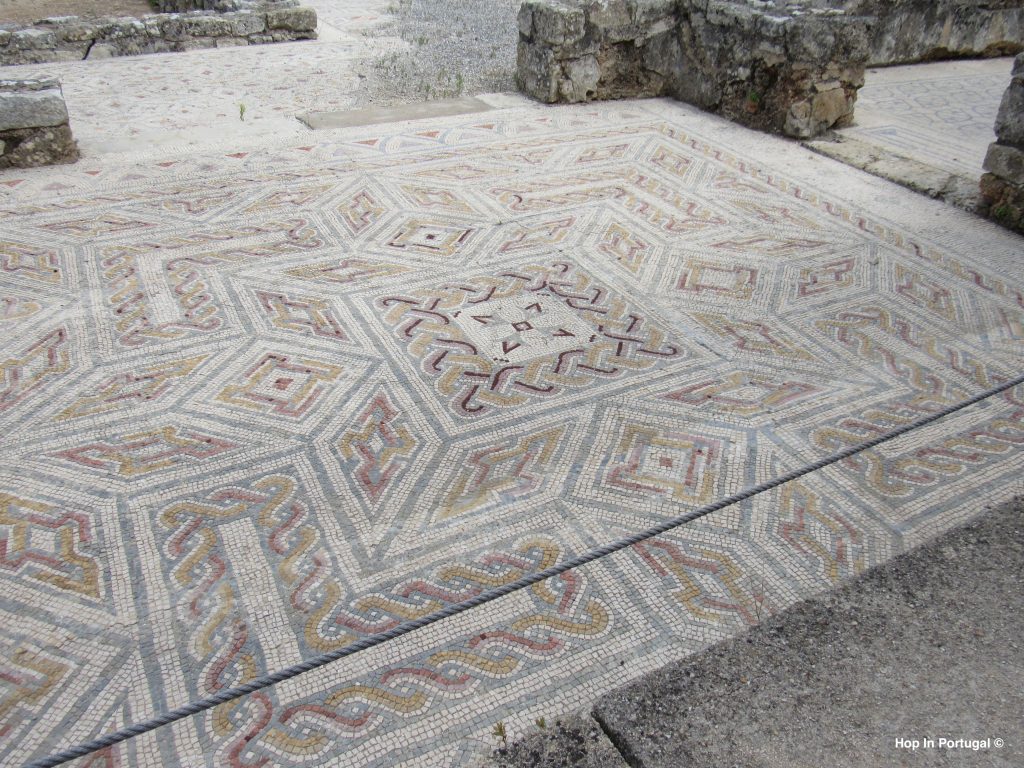 Mosaics in Conímbriga