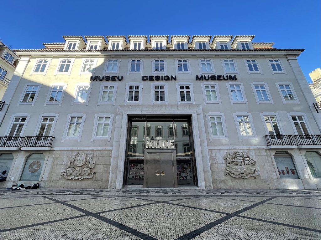 MUDE, Design & Fashion Museum, one of the museums in Lisbon entrance