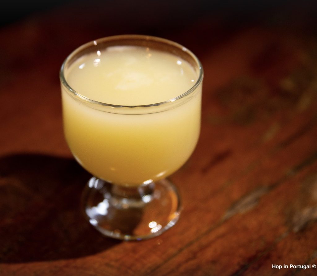Poncha from Madeira, one of the traditional, alcoholic drinks in Portugal